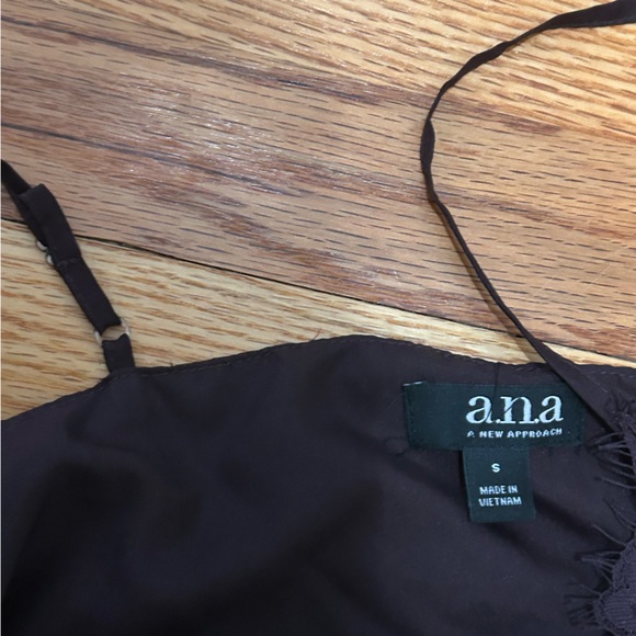 a.n.a velvet floral tank top - Picture 3 of 4